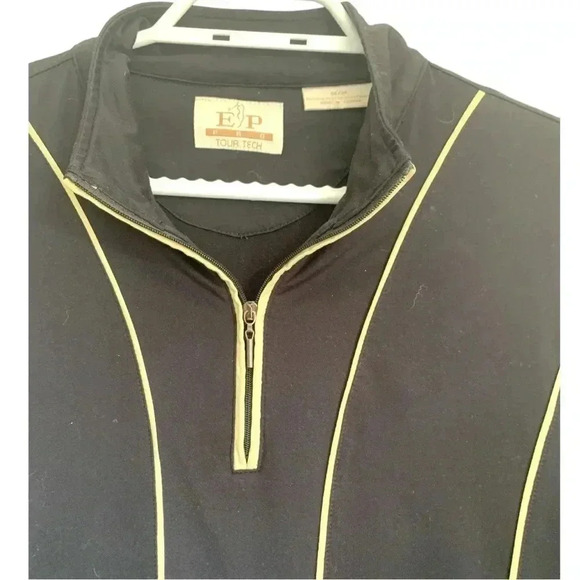 EP Pro, ladies golf shirt, long sleeves, 1/3 zip in front EUC size medium. - Picture 4 of 5